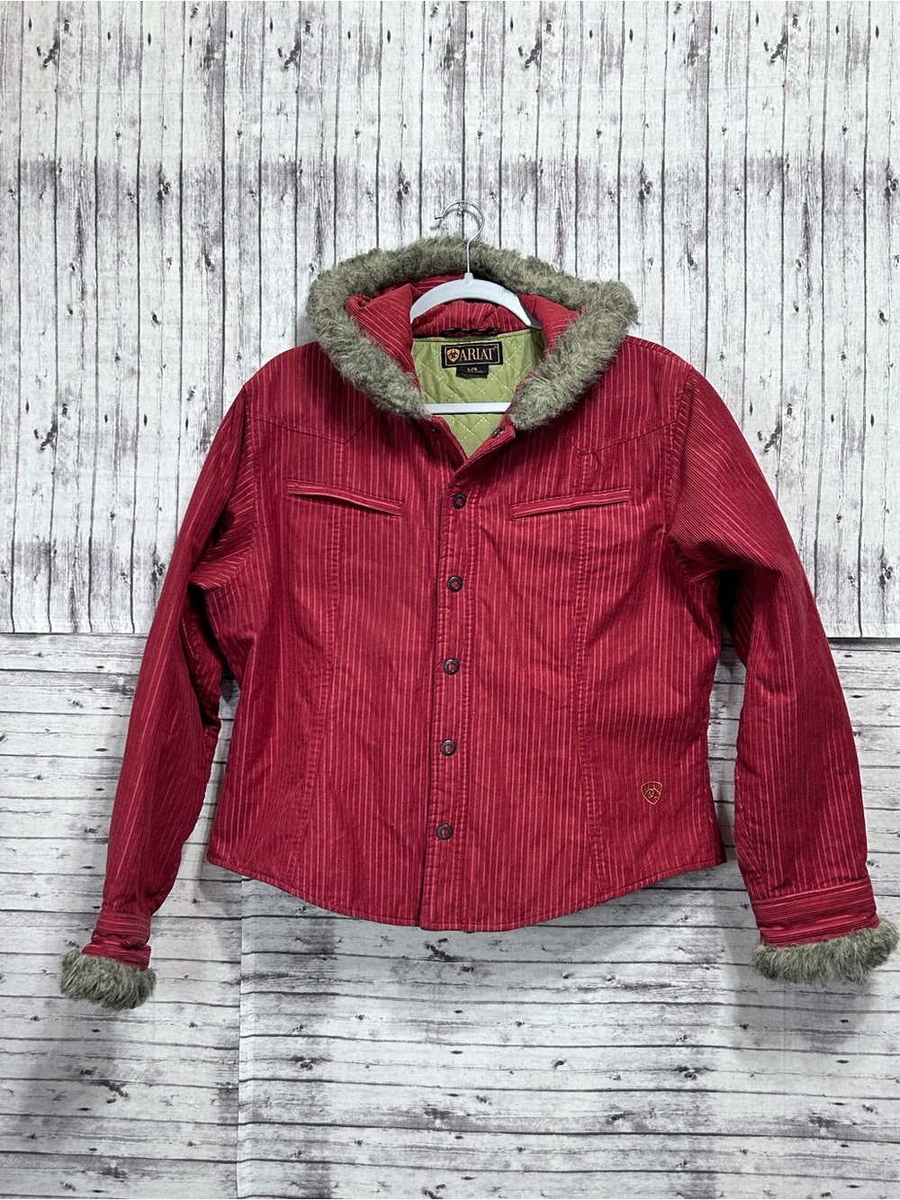 Ariat Hooded Corduroy Jacket